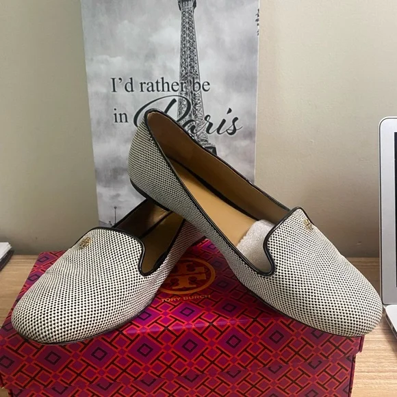 TORY BURCH Samantha Smoking Slipper - Picture 6 of 12